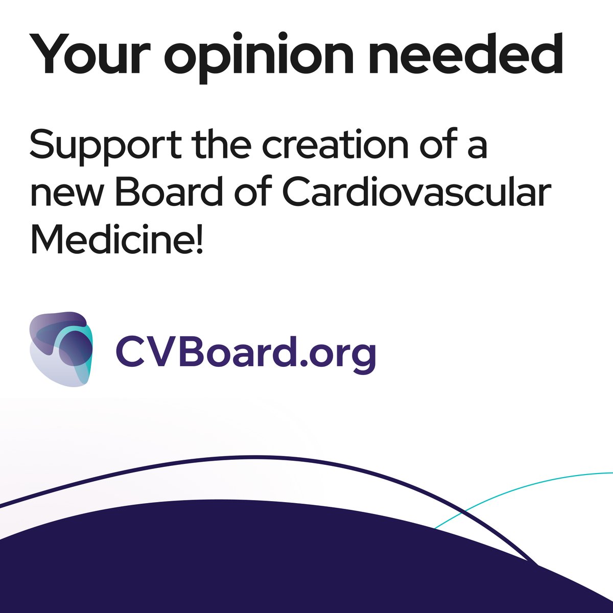 Calling all #cardiologists! ABMS has launched a 90-day open comment period for the proposed new #CVBoard. How will a new pathway to continuous certification improve your #cardiology practice? Submit your comments today! Learn more at CVBoard.org/get-involved/