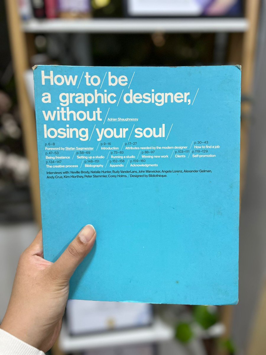 “It’s the feeling of being an eternal student that keeps this profession interesting.” is one of the many lines by Adrian Shaughnessy that has inspired me to keep going till date. Oh, graphic designers! Have you read this amazing book? #DesignInspiration #DesignQuotes