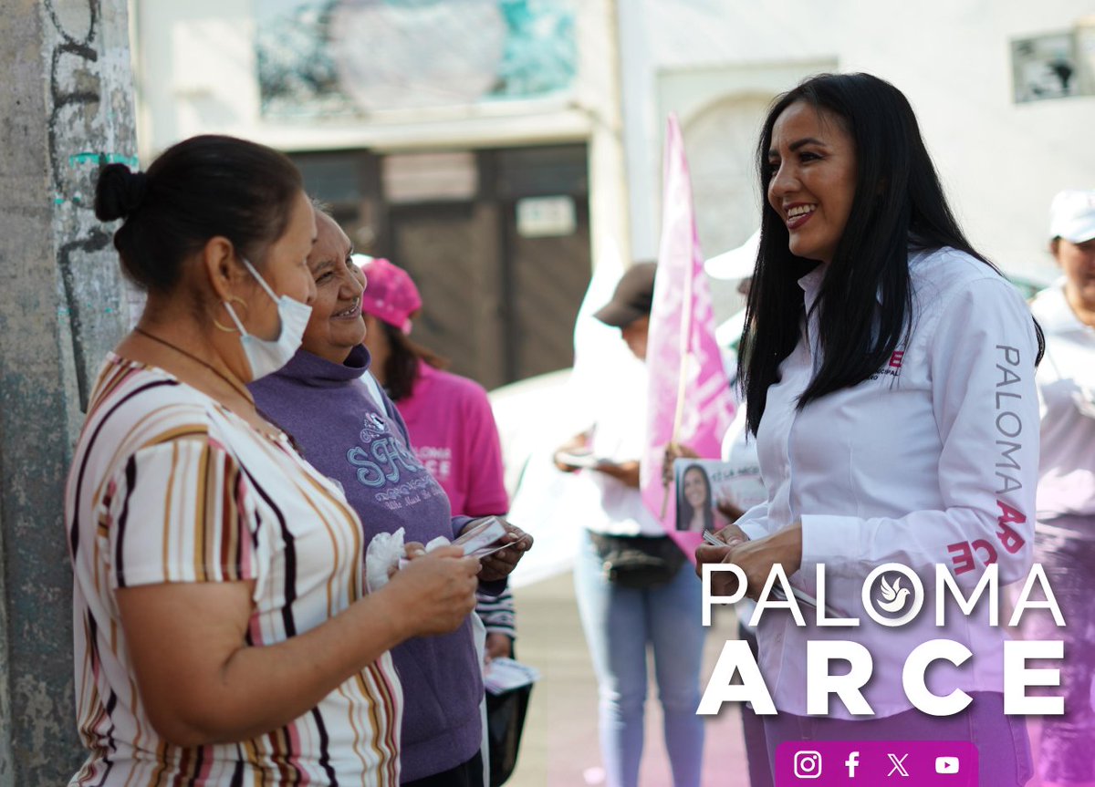 Escuchar y dialogar con cada persona es esencial para entender y abordar las verdaderas necesidades de nuestra comunidad. #TocaMujer #SoydeIzquierda #Paloma2024