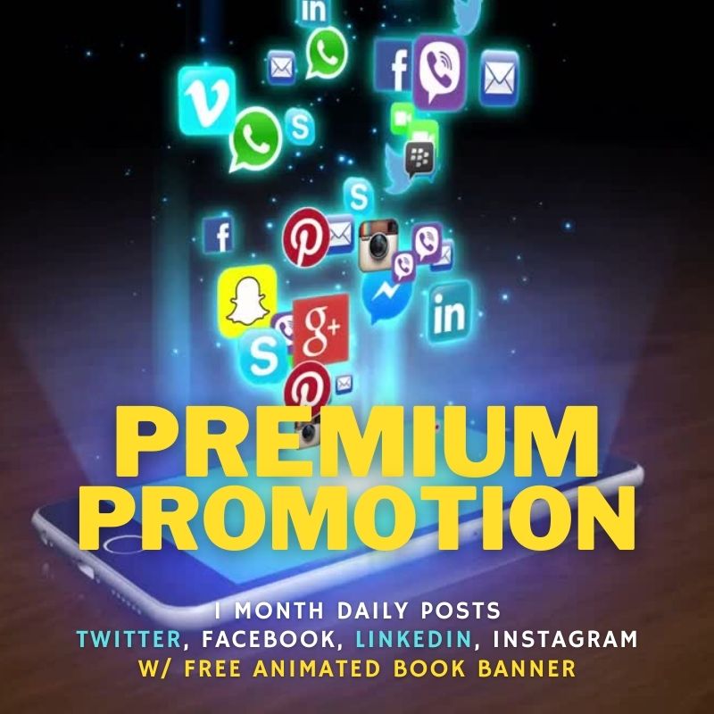 Keep your book/s in front of readers.
In Book Marketing, CONSISTENCY is important.
💥premiumindiereads.club/p/book-adverti…
💥1 month promotion on X, FB, IG, LinkedIn
💥FREE stunning animated banner

#writingcommunity #socialmediamarketing
#bookpromos #writerslife
#authors