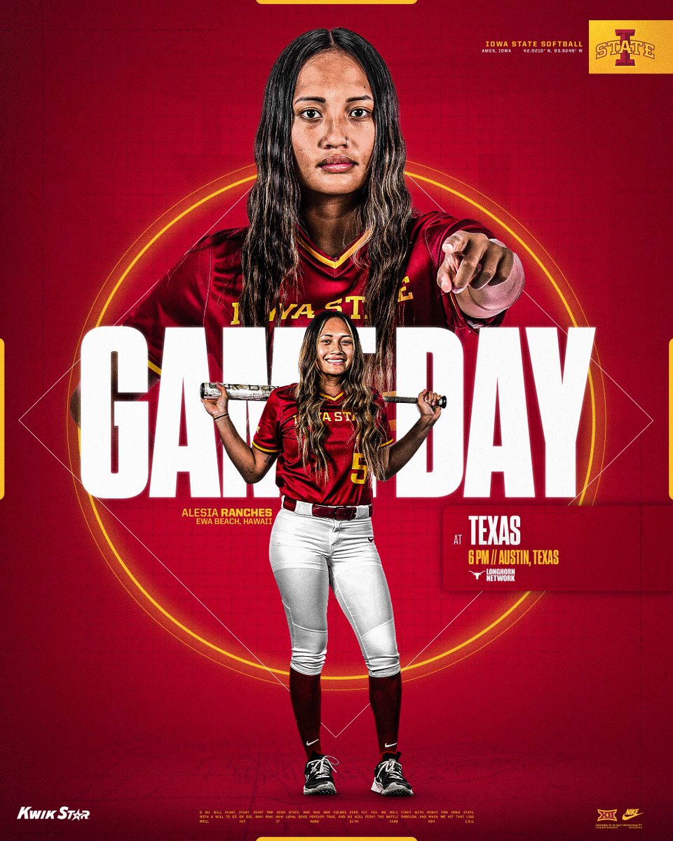 Taking on Texas.

🔗 linktr.ee/CycloneSoftball

🌪️🥎🌪️