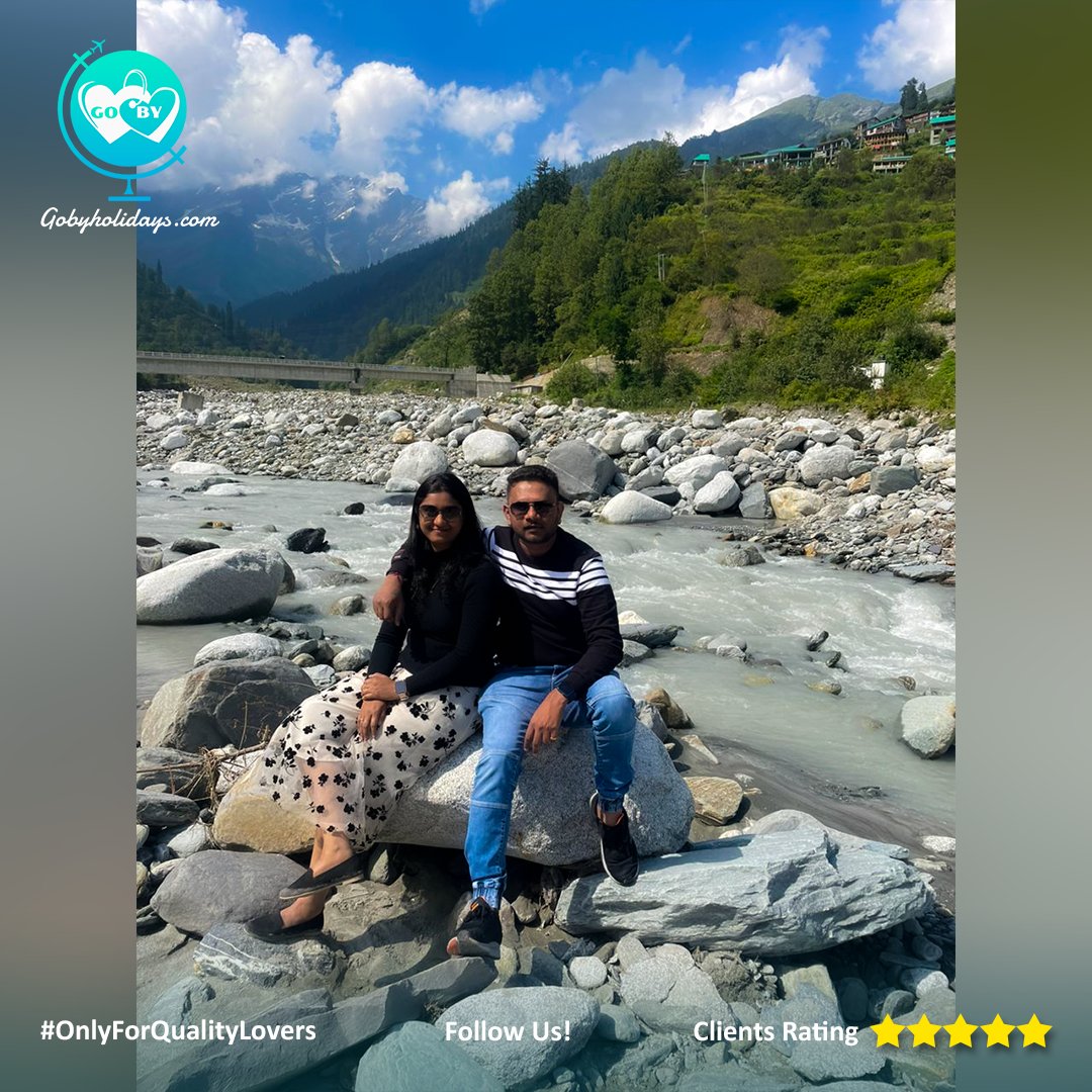 Another 😍 #happyclients with our Manali #tourpackage.

Thank you for choosing #GoByHolidays

#YourOwnTravelCompany #himachal #manali #shimla #kullu #dalhousie #dharamshala #solangvalley #kufri #kasauli #mashobra #narkanda #manalidiaries #shimladiaries #honeymoon