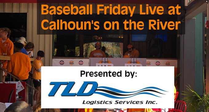 Join us today for TLD Logistics Baseball Friday Live at Calhoun's on the River ⇨ Presented by TLD Logistics
@Drive4TLD tldlogistics.com @calhouns
• 11a-1p