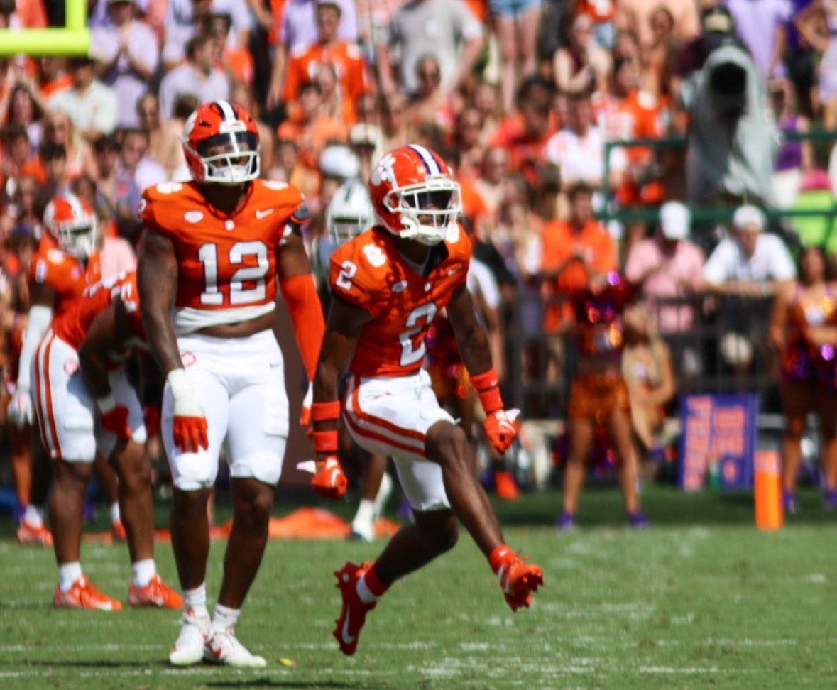 #Clemson CB Nate Wiggins goes No. 30 overall to the #Ravens || @ClemsonSports