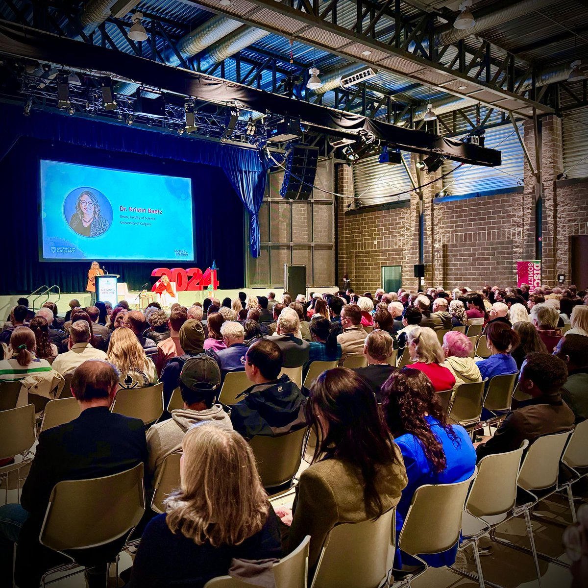 Through biometrics we teach computers about our identity but through stories we teach each other about our passions. Thank you Dr. Marina Gavrilova for sharing your inspiring story during today’s inspiring <a href="/UCalgary/">U Calgary</a> Lecture of a Lifetime. 

#Ai #AiBias #CyberSecurity
