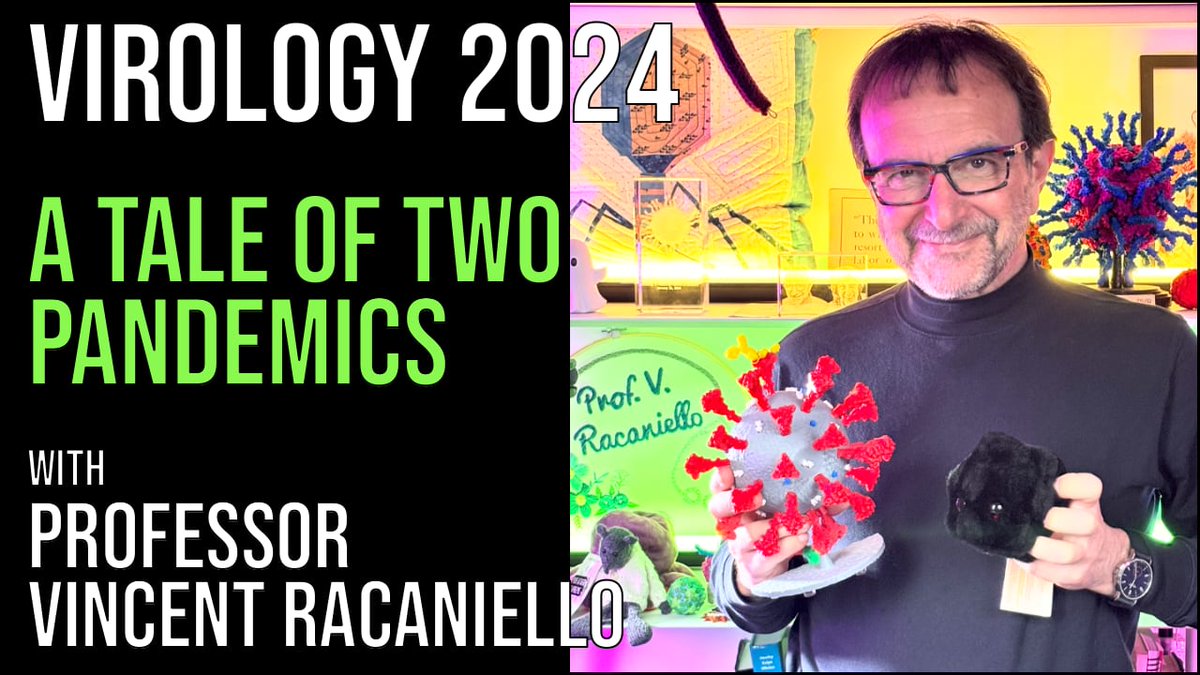When the COVID-19 pandemic began in 2020, many failed to realize that humanity was still reeling from the AIDS pandemic. We discuss the zoonotic origins of HIV-1 and SARS-CoV-2, the pathogenesis of infection, and available vaccines & therapeutics. 📺 bit.ly/4bbvN9f
