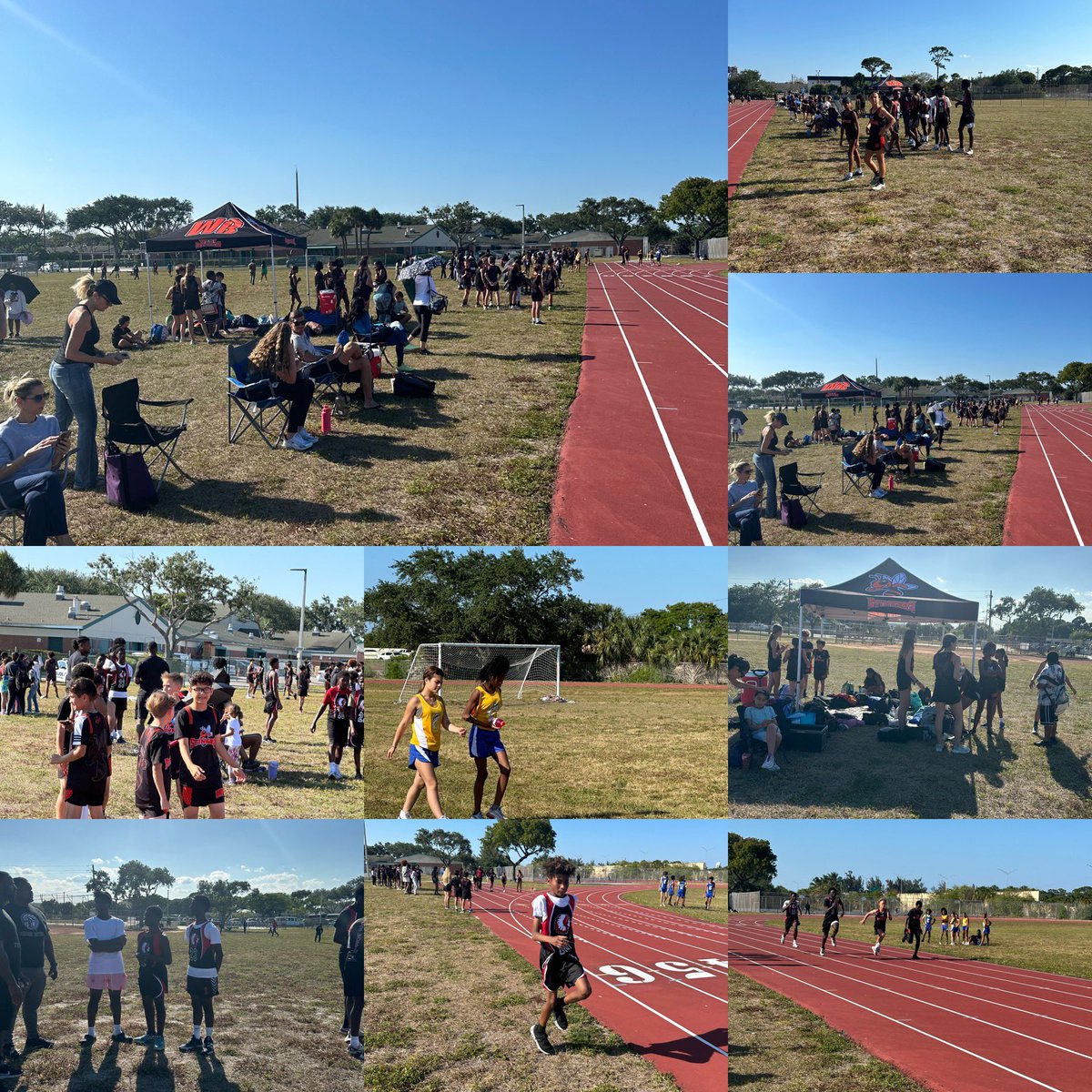 Ready to sprint, jump, and soar! 🏃‍♀️🏃‍♂️ Thrilled to host a track meet with 4 amazing schools. Let the games begin! 🏅 #TrackAndField #Sportsmanship @CaelethiaTaylor @AP_Makowski @LaquandraGolf @ExpatEducatorTJ