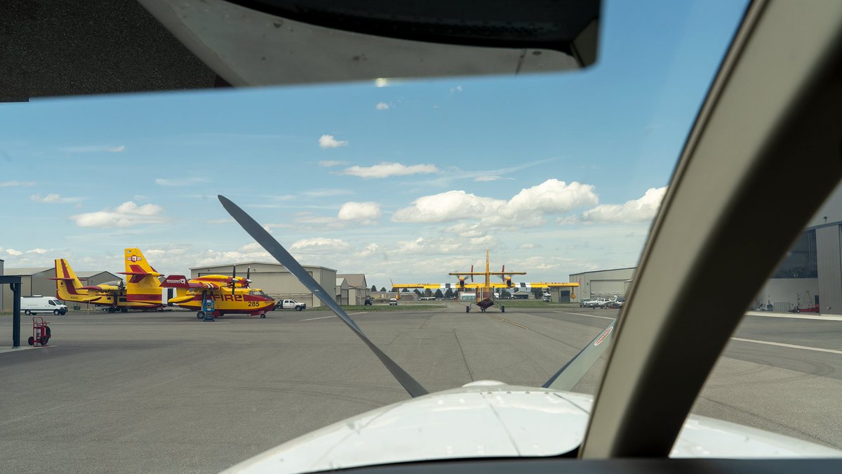 Just another day at the hangar 🔥

Come to the Open House on Sunday, May 5th, from 1 pm to 3 pm to see the aircraft up close! 

#aerialfirefighting #aviation
