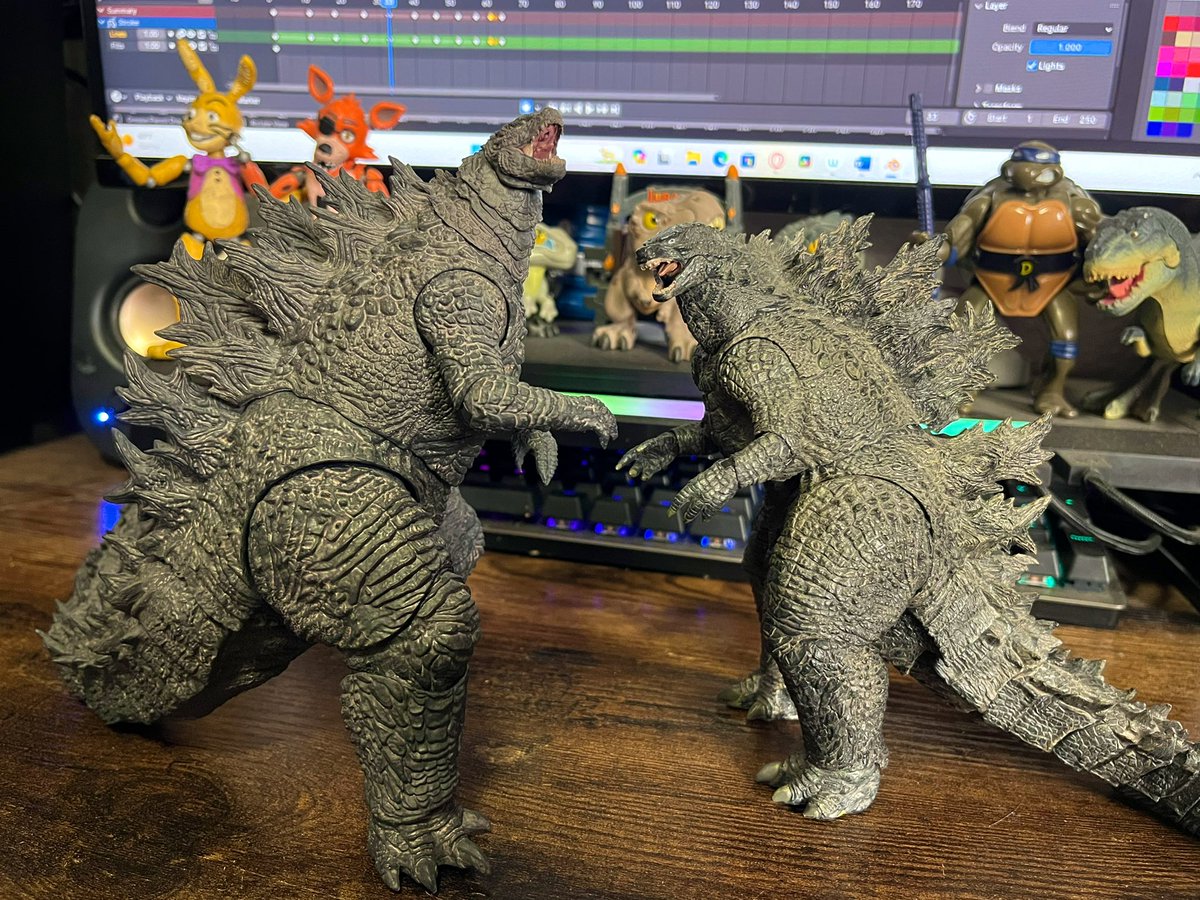 Hahaha NAH I’m GLAAAD neca lost the Godzilla license, hiya is doing a fantastic job and is literally giving us bangers for just $20 extra dollars.