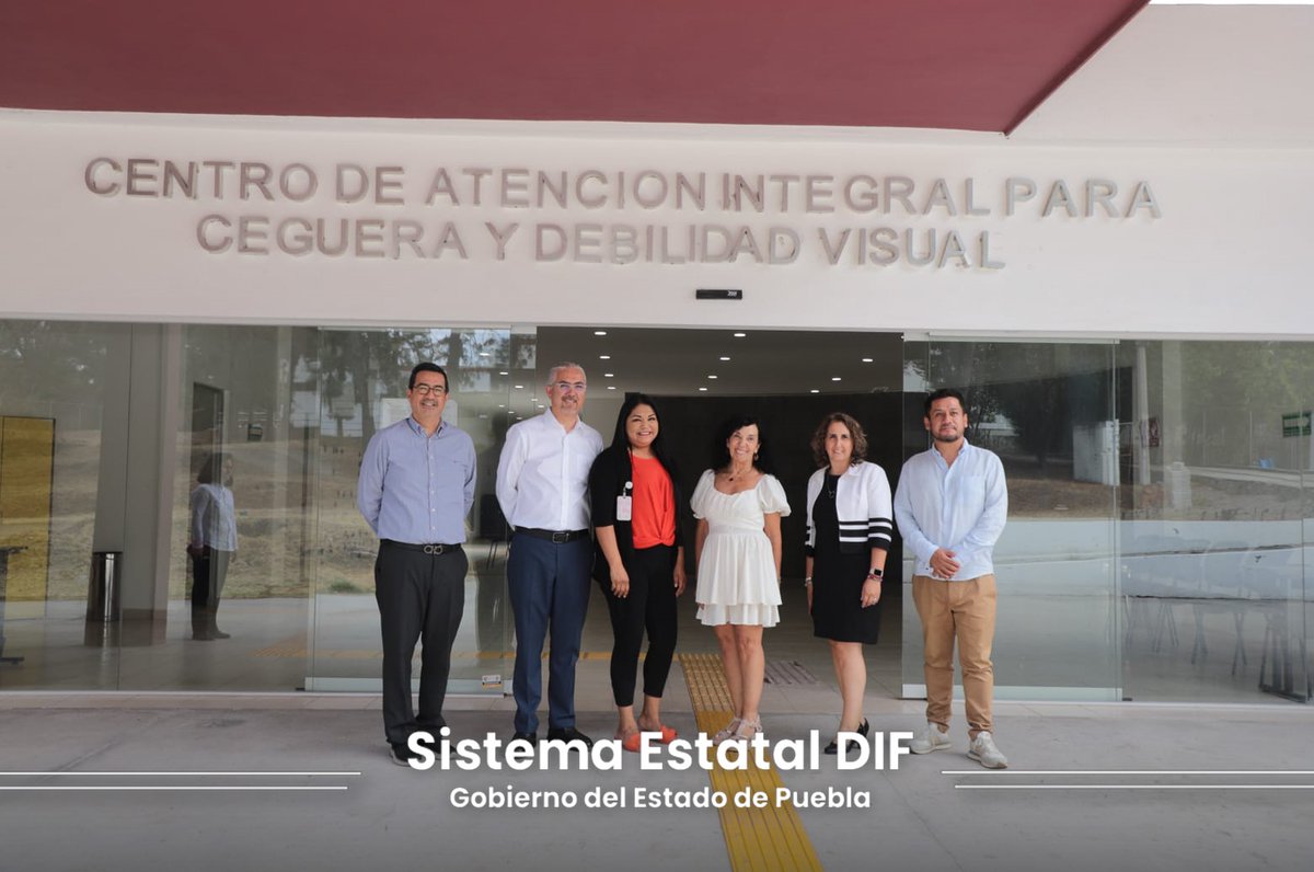 DIFGobPue's tweet image. La presidenta nacional del @DIF_NMX, @nurifernandeze, en compañía de nuestro director Jesús Alejandro Cortés, recorrió esta tarde el Centro de Rehabilitación y Educación Especial #CREE, el Centro de Atención Integral para Ceguera y Debilidad Visual y la nueva #CasaDelAdolescente.