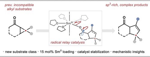 Alkyl Cyclopropyl Ketones in Catalytic Formal [3 + 2] Cycloadditions: The Role of SmI2 Catalyst Stabilization

@J_A_C_S #Chemistry #Chemed #Science #TechnologyNews #news #technology #AcademicTwitter #AcademicChatter

pubs.acs.org/doi/10.1021/ja…