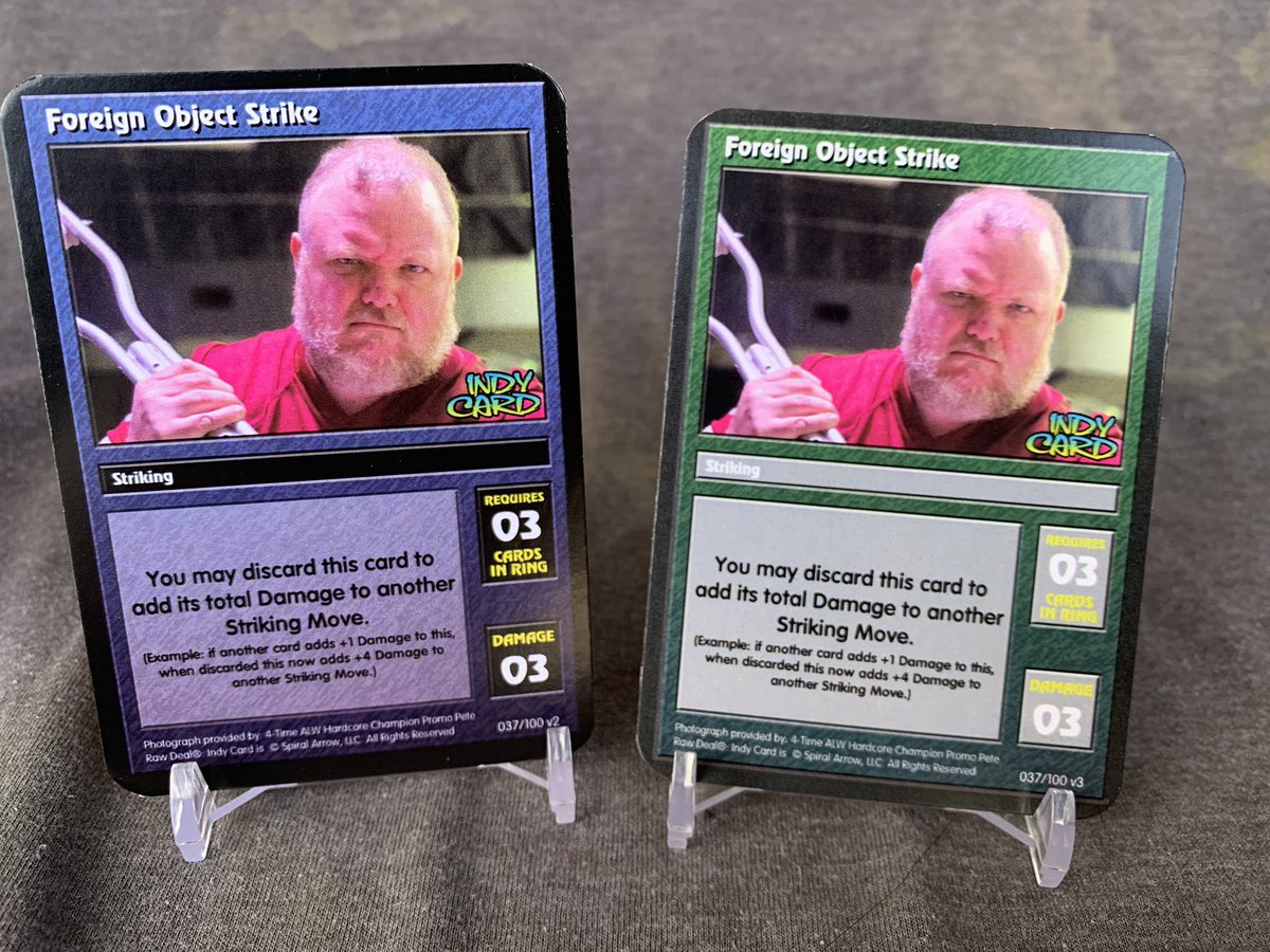 Since @pillars_destiny banished Thursday it left a void. We decided to fill it with an extended #wrestlingcardwednesday where they teach us wrestling holds. They fight bears and Demi Gods in the woods. No better teachers exist. First up is the @thepromopete foreign object!