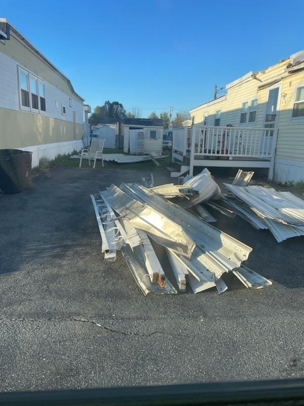 KC1OVX-Patrick Henry - Peabody MA - Newbury St - apparent wind damage from today that came up suddenly in an isolated location. #mawx