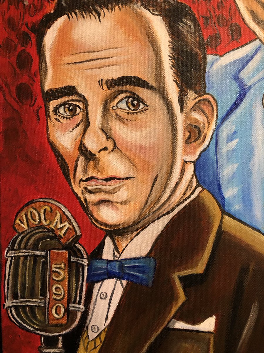 The Voice of Hockey, Bob Cole. <a href="/StJohnsTelegram/">The Telegram</a> <a href="/BobColeBaby/">Bob Cole</a>