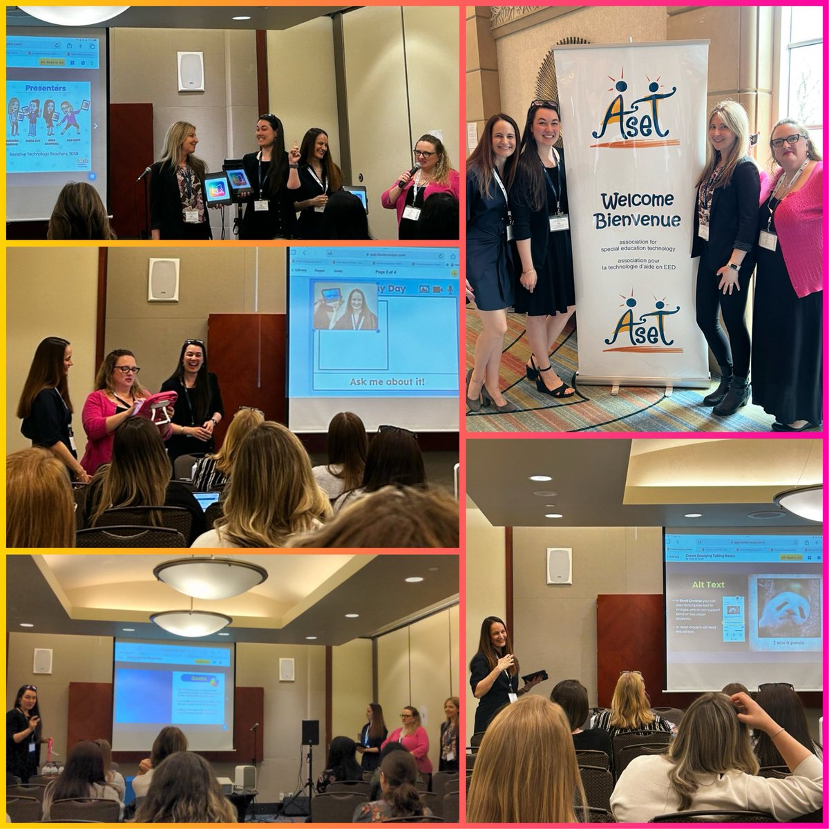 Mira Campbell (@campbellmira) on Twitter photo Loved co-presenting w/ <a href="/DianaYCho/">Diana Yhap Cho</a> & <a href="/Tech_Lisa/">Lisa</a> & <a href="/mrs_ramson/">Ashleigh Ramson</a> We discussed <a href="/BookCreatorApp/">Book Creator Team</a>’s accessibility features <a href="/asetOntario/">ASETOntario</a> Spec Ed conference. Our goal was to re-conceptualize how the tool can be used in & out of class! #aset2024 #inclusion #AssistiveTechnology <a href="/TDSB_AT/">TDSB Assistive Technology</a> Loved co-presenting w/ <a href="/DianaYCho/">Diana Yhap Cho</a> & <a href="/Tech_Lisa/">Lisa</a> & <a href="/mrs_ramson/">Ashleigh Ramson</a> We discussed <a href="/BookCreatorApp/">Book Creator Team</a>’s accessibility features <a href="/asetOntario/">ASETOntario</a> Spec Ed conference. Our goal was to re-conceptualize how the tool can be used in & out of class! #aset2024 #inclusion #AssistiveTechnology <a href="/TDSB_AT/">TDSB Assistive Technology</a>