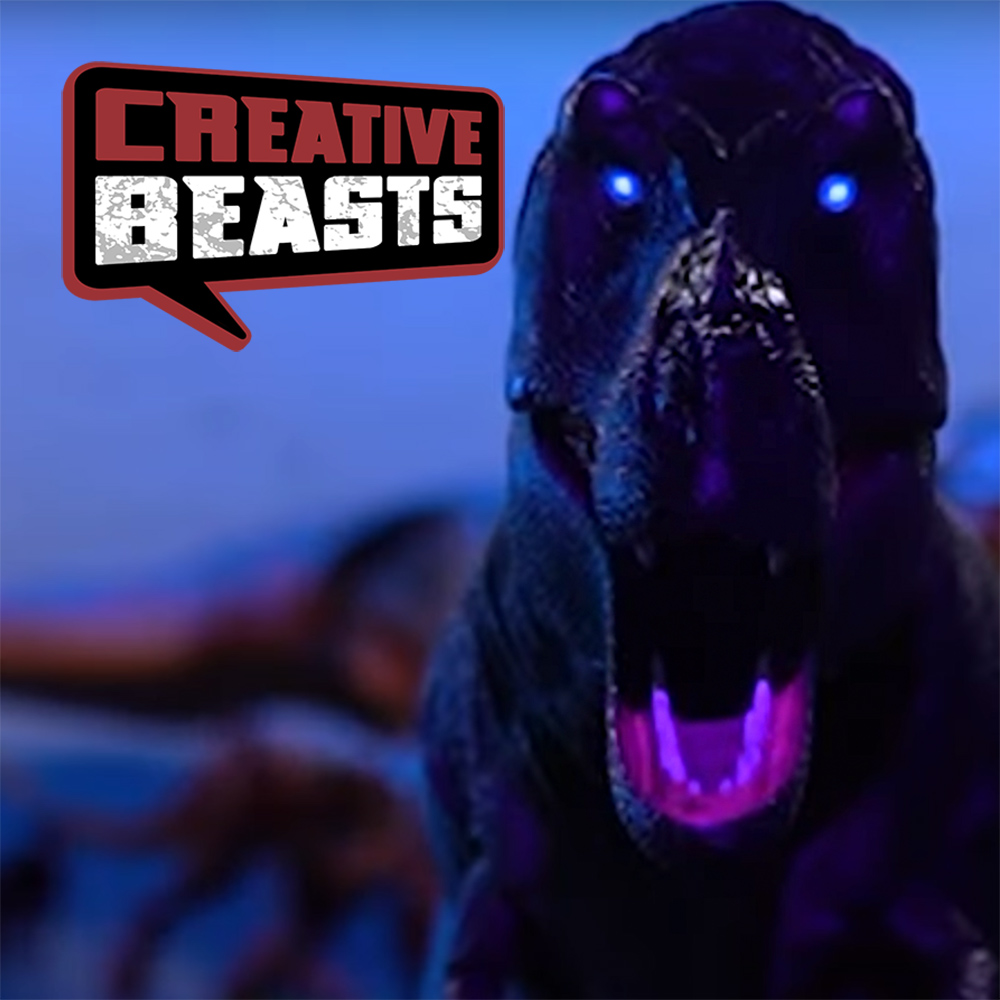 Join us tonight at 8pm EST for our next Creative Beasts live stream! We'll be announcing the winner of the custom T. rex giveaway, a first look at the next Cyberzoic dragon sculpt, plus we have special guest Nutty_Bakaz! Go to: youtube.com/live/6df3PJAaH… Hope to see you there!