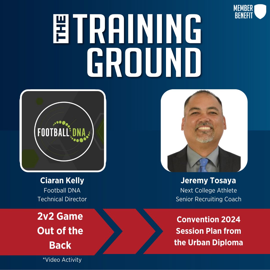 🔥 The content on #TheTrainingGround featuring @michaelnsien, @MarciaTafarel, @footballdna_, & @CoachTosaya says enough about what we are doing over here. Tap in and check out our session plans playlist. View now: bit.ly/3wyDyHb