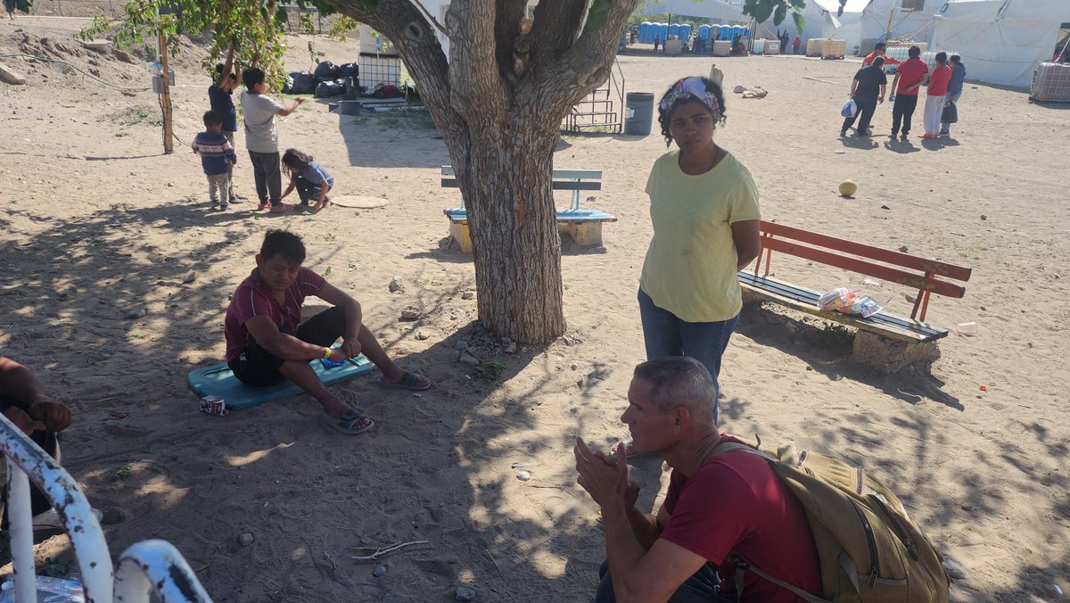 Journalist coverage of the migrant trail in Mexico tends to focus way more heavily on asylum seekers. One reason is it's easy to find them like in this government camp in Ciudad Juarez. But there are many migrants who pay human smugglers and are out of sight stashed in safehouses