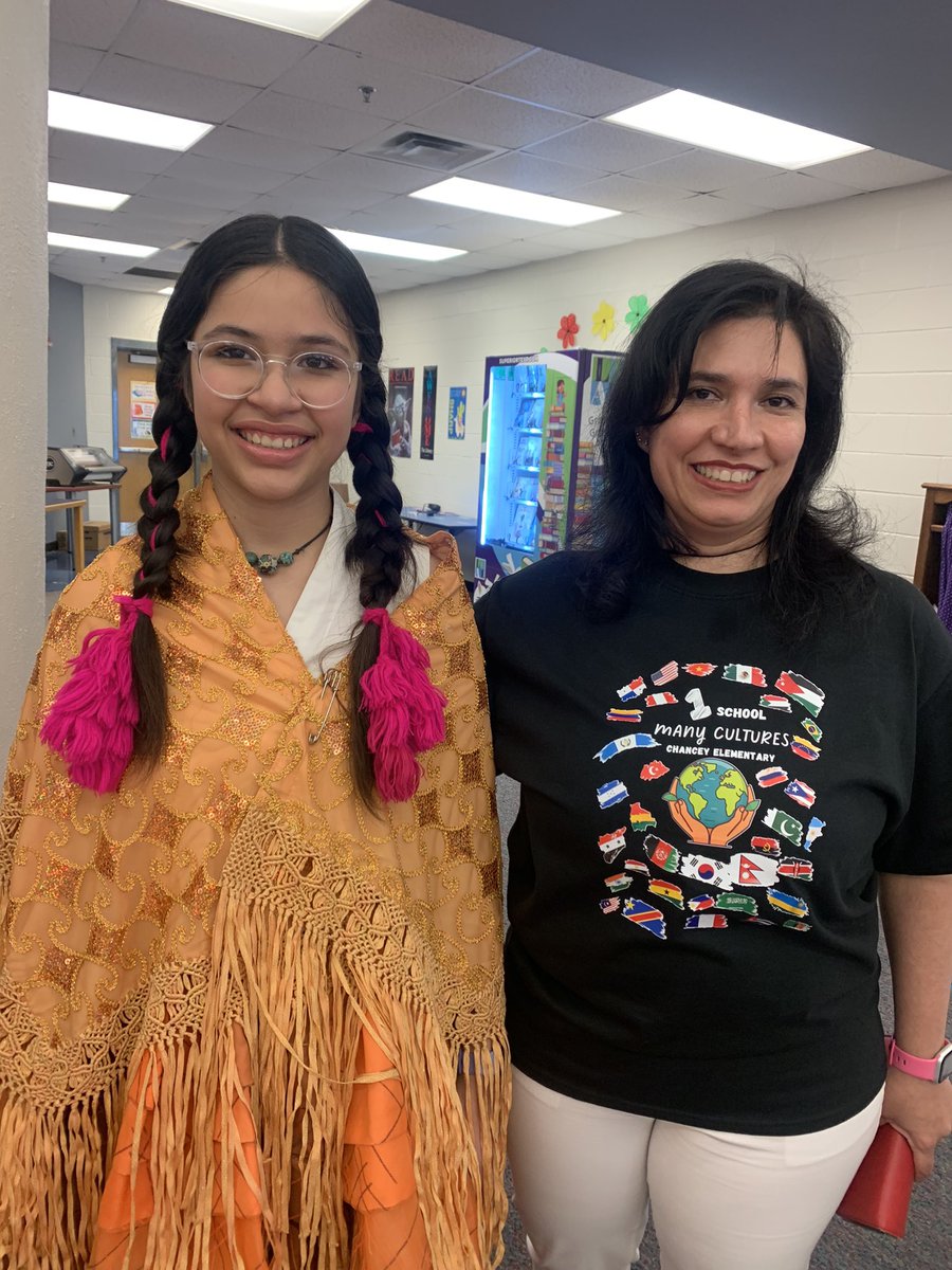 The Chancey Elementary family is extremely diverse, and proud of the many cultures they represent! What an amazing WorldFest event today—wonderfully done, and great family engagement! #WeAreJCPS