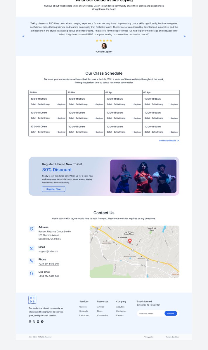 markus_mabel's tweet photo. The way I've been procrastinating this particular design 🥲

008
UI exploration - A landing page for a dance studio 

Feedback is very much appreciated🙏🏾
#uidesign #buildinginpublic #uiux https://t.co/nhAiMCIA7x