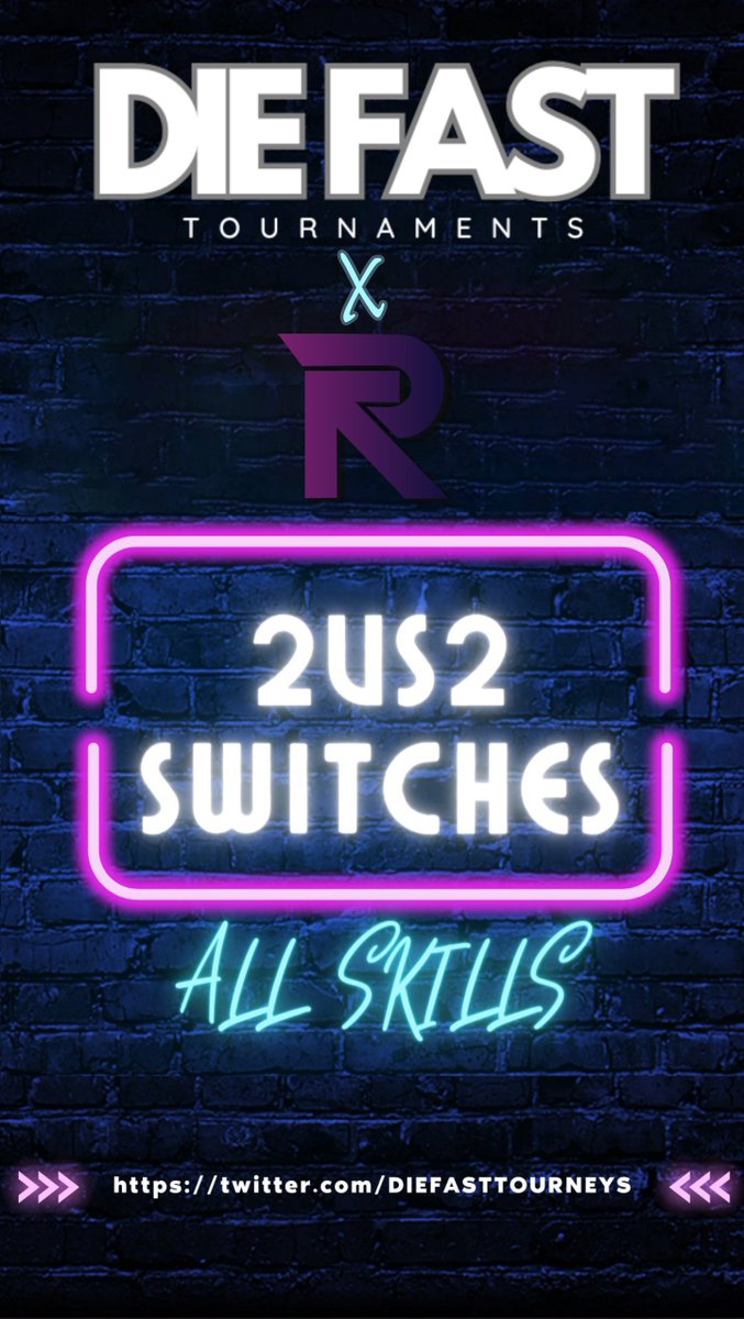<a href="/DIEFASTTOURNEYS/">DIE FAST TOURNAMENTS</a> X <a href="/reMiw0w/">remi</a> 2vs2 ALL SKILLS SWITCHES MIT LB 
📅Freitag, 26 April @ 19:30 Uhr
👥64 Players Max
🔄unlimited Spins
📊ALL SKILLS
🌎German only
🎟️10€ Buy in
🚨BR Urzikstan🚨
📝Kommentier für eine Form!!