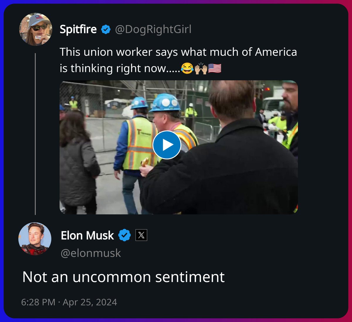 Elon Musk replied to Spitfire x.com/DogRightGirl/s…