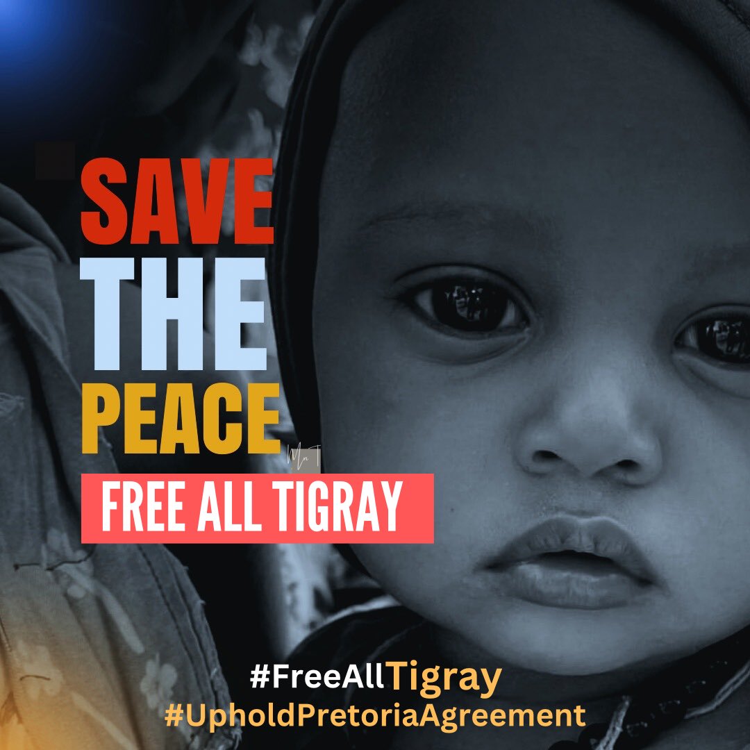 Eritrea’s ongoing territorial incursions in #Tigray violate the CoHA agreement. The people of #Tigray deserve peace and security. It’s time for action to #FreeAllTigray. #UpholdPretoriaAgreement @StateCSO @MikeHammerUSA @UN @Eyerustg @Refugees @_AfricanUnion @ICRC @EUinEthiopia