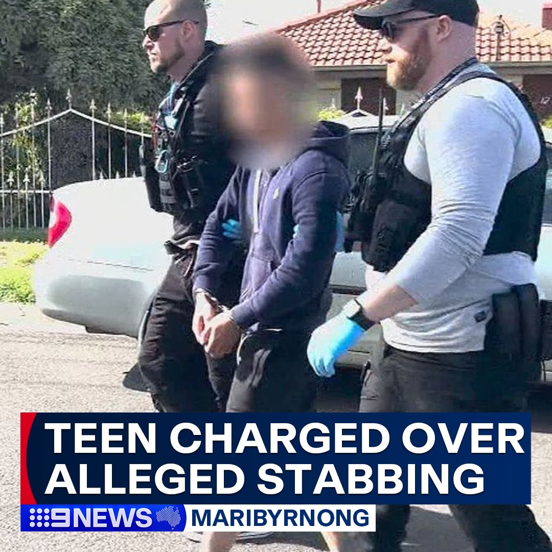 A 17-year-old boy has been charged over an alleged stabbing in north-west Melbourne yesterday, after an 18-year-old St Albans man was taken to hospital with a suspected stab wound. #9News READ MORE: nine.social/FDG