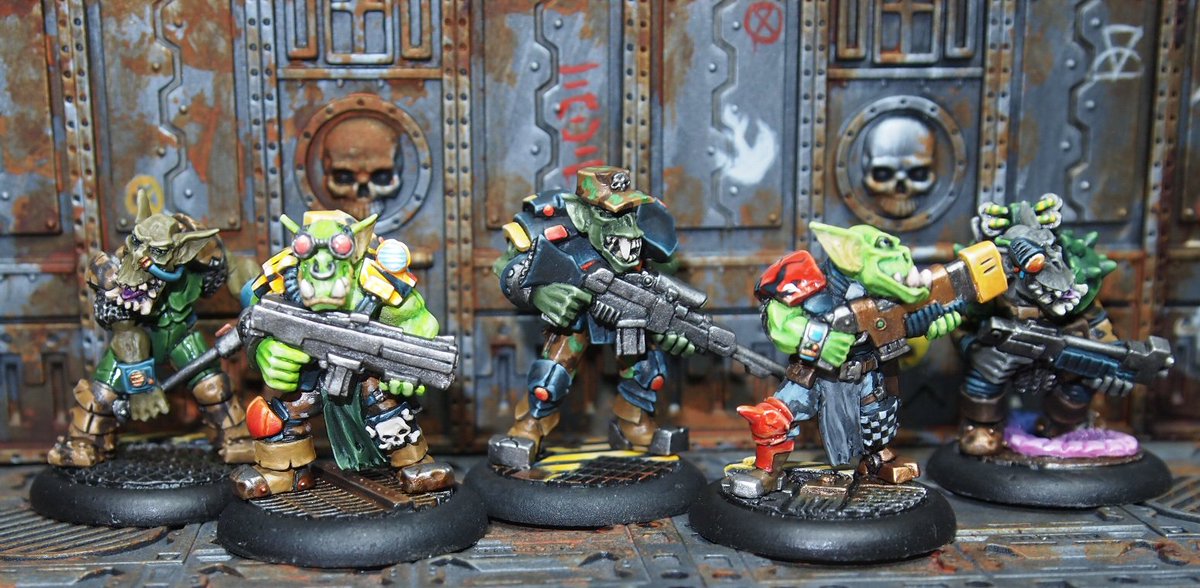 Tim_Prow's tweet image. Sci-Fi Orcs have been added to the Diehard Miniatures range, these Orc Mercs will be available to buy in our May KS launching on the 28th! Keep an eye out for more updates and teasers as we get come closer to the release date!