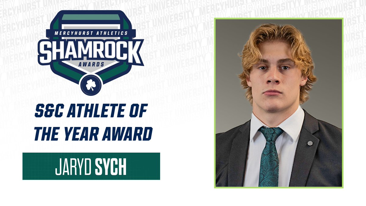 Jaryd Sych is the recipient of the Men's Strength & Conditioning Athlete of the Year Award!!☘️