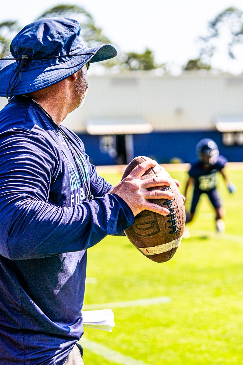 Championship football practice at the beach‼️ 🏆🏈🏖️ Check out more photos and videos on our Instagram and Facebook accounts!