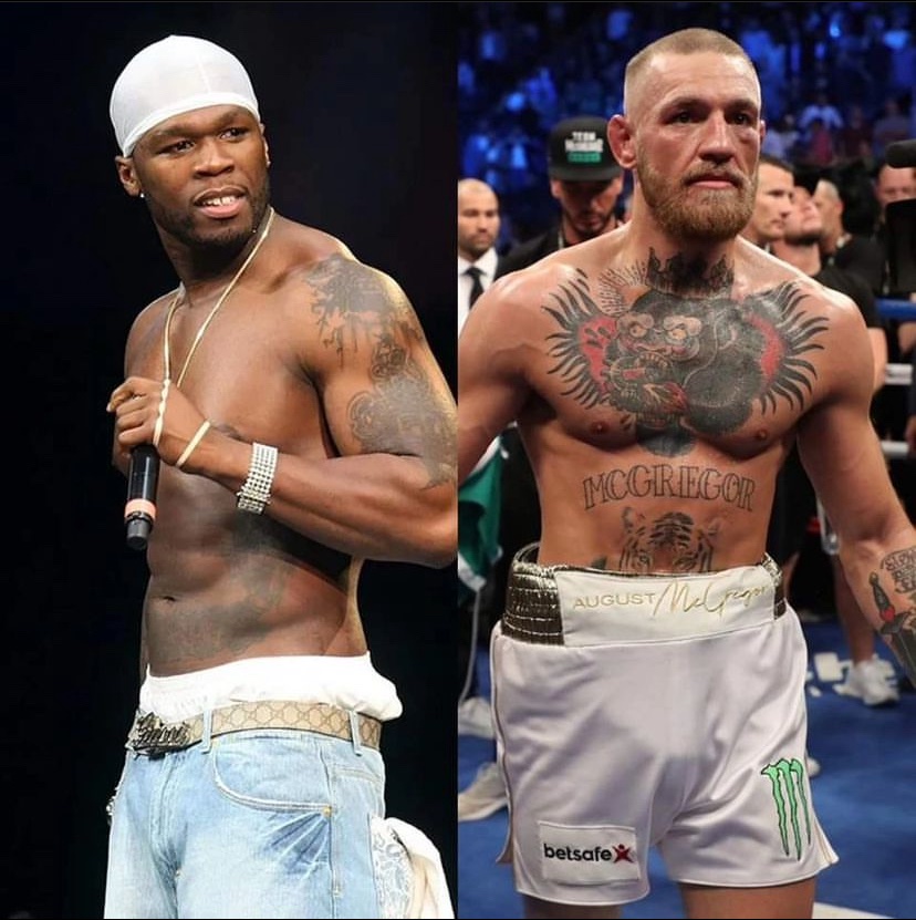 50 Cent: “Sokak kavgasında Conor McGregor’u yerim! Adam 70 kilo.”