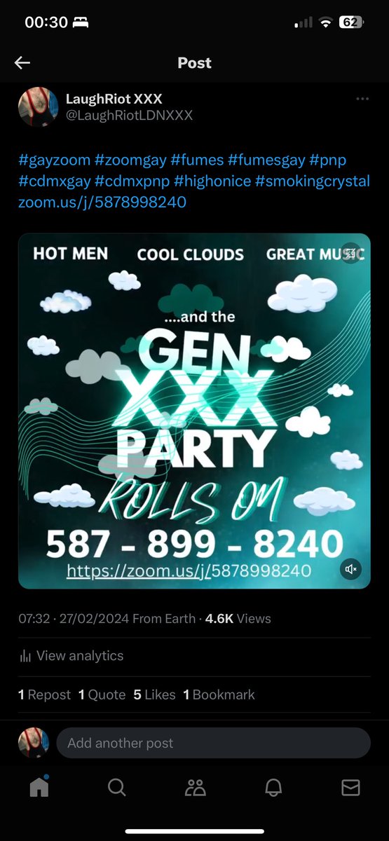 LaughRiotLDNXXX's tweet photo. #gayzoom #zoomgay #fumes #fumesgay #pnp #cdmxgay #cdmxpnp #highonice #smokingcrystal https://t.co/lqNT4l5WIy https://t.co/IaM6Wx382k