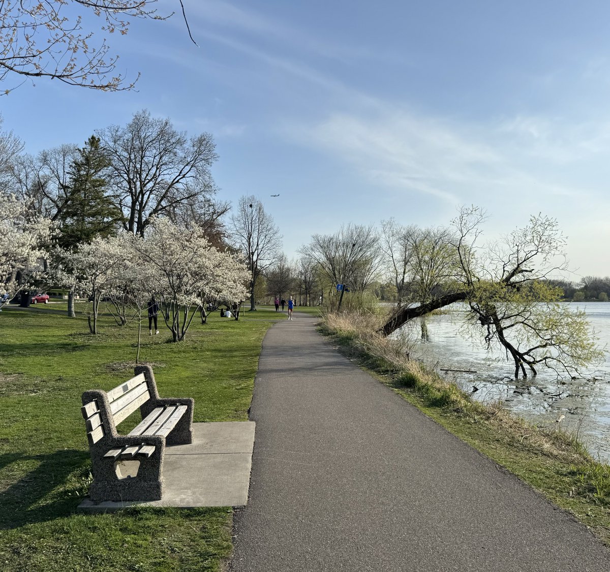 Lovely springtime evening in Minneapolis