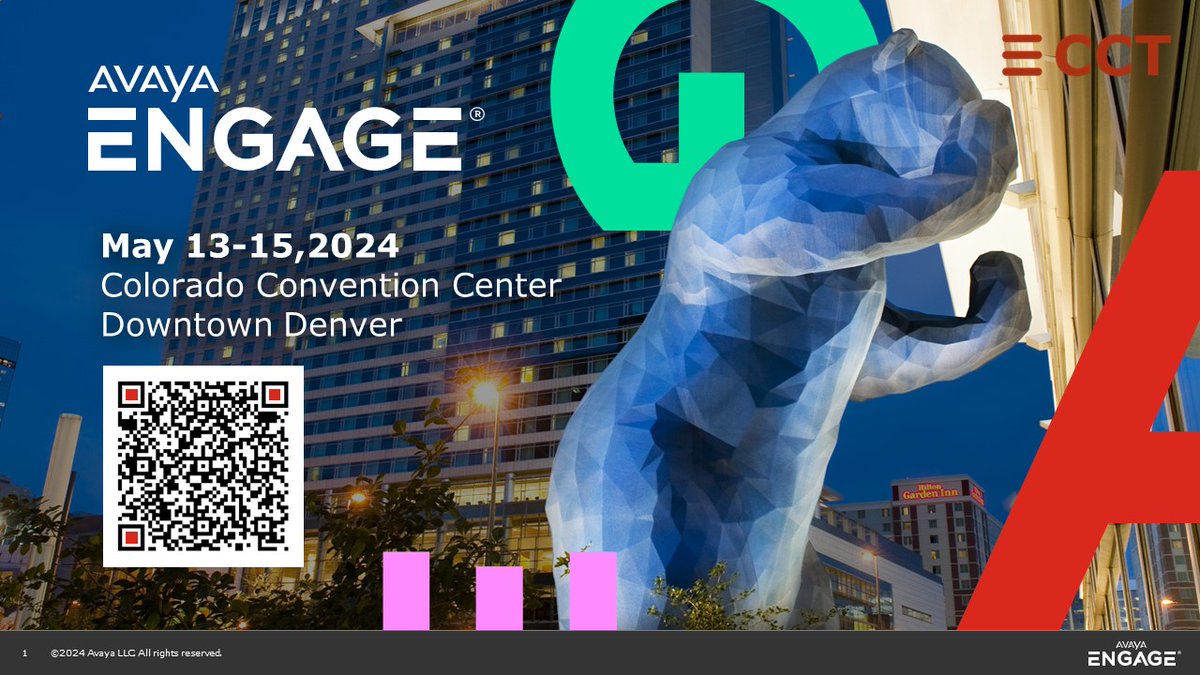 Join us in Denver, Colorado! Don´t miss the opportunity to reach thousands of customers at the largest gathering of Avaya users. CCT Solutions will present the Omni-Channel simplified solution 'CCT ContactPro' for Avaya users. Looking forward to meet! #iaug #avayaengage