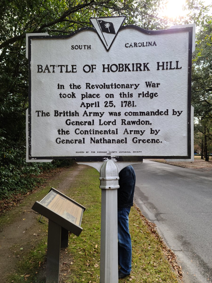 25 April 1781. Camden, South Carolina. Nathanael Greene’s troops were camped on Hobkirk's Hill in order of battle. Otho Holland Williams had over all command of the Maryland troops to the left & Isaac Huger ranked command over the Virginia Continentals to the right. The 1st…