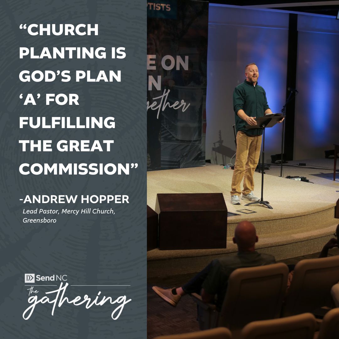 Session 4 | Think Multiplication

Pastor Andrew Hopper encouraged our church planters and pastors this afternoon on how we can think about multiplication in our churches. Planting churches is just an overflow of our discipleship process. 

#OnMissionTogether
#SendNCGathering