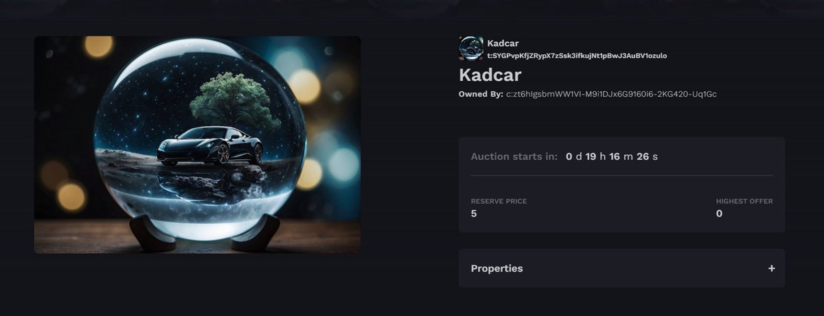 Not Long to go before the @kadcarsnft Multiplayer launch and our collab for this NFT... #NFTCommunity #Kadena #kadcars