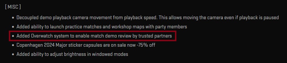 Overwatch 2 Anti-Cheat on Counter-Strike 2. ✅