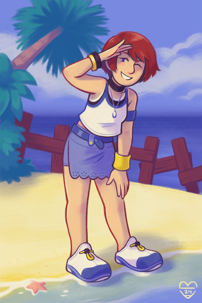 kairi comm sample ⭐ #kingdomhearts