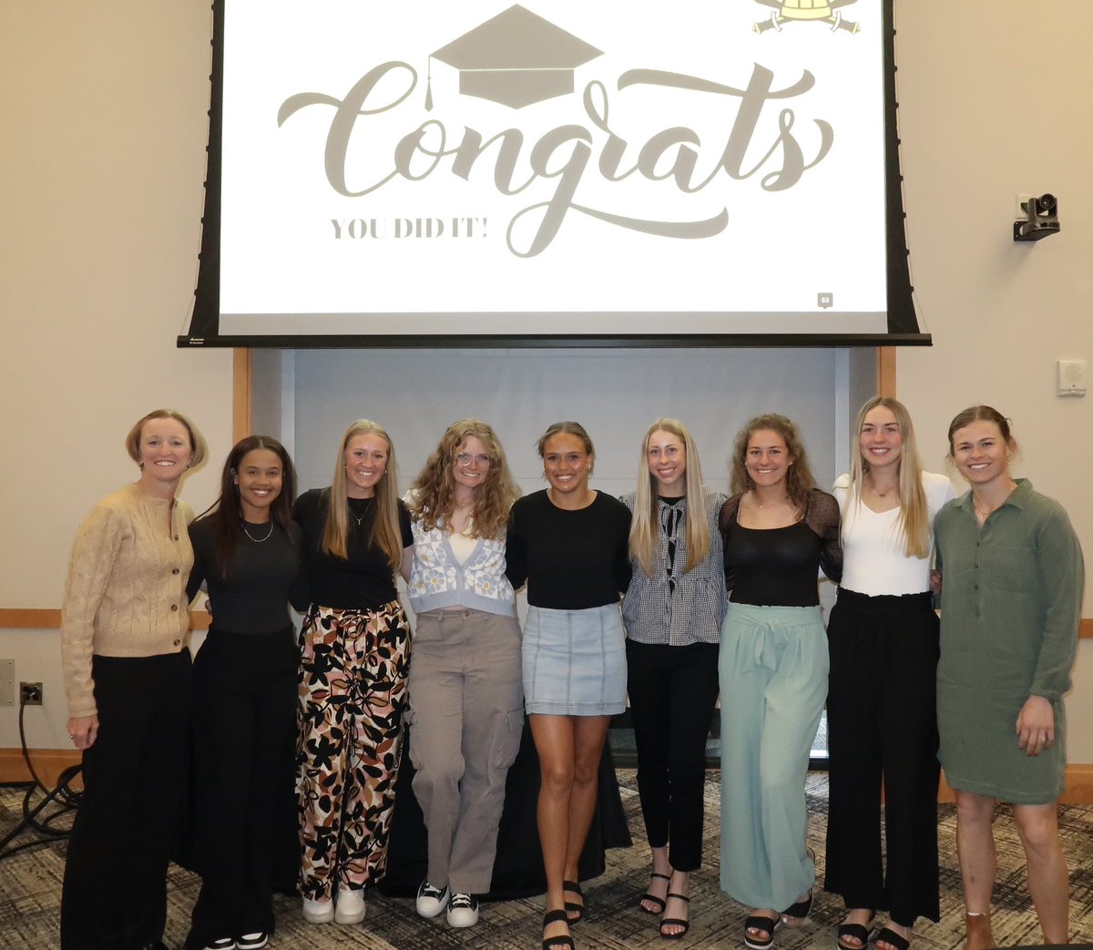 Celebrating the accomplishments of our graduating seniors! We are so proud of the hard work they’ve put in on and off the field🎓 #NORSEUP | @NKUNorse