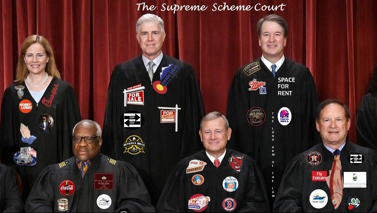 Do Supreme Court justices normally discuss the cases before them outside of the courtroom? You know, something like,'Hey Sam (John, Lumpy, Amy, Brett, Neil), here's your chimichanga & guacamole. WTF is wrong with you? Have you lost your mind? What did they promise you this time?'