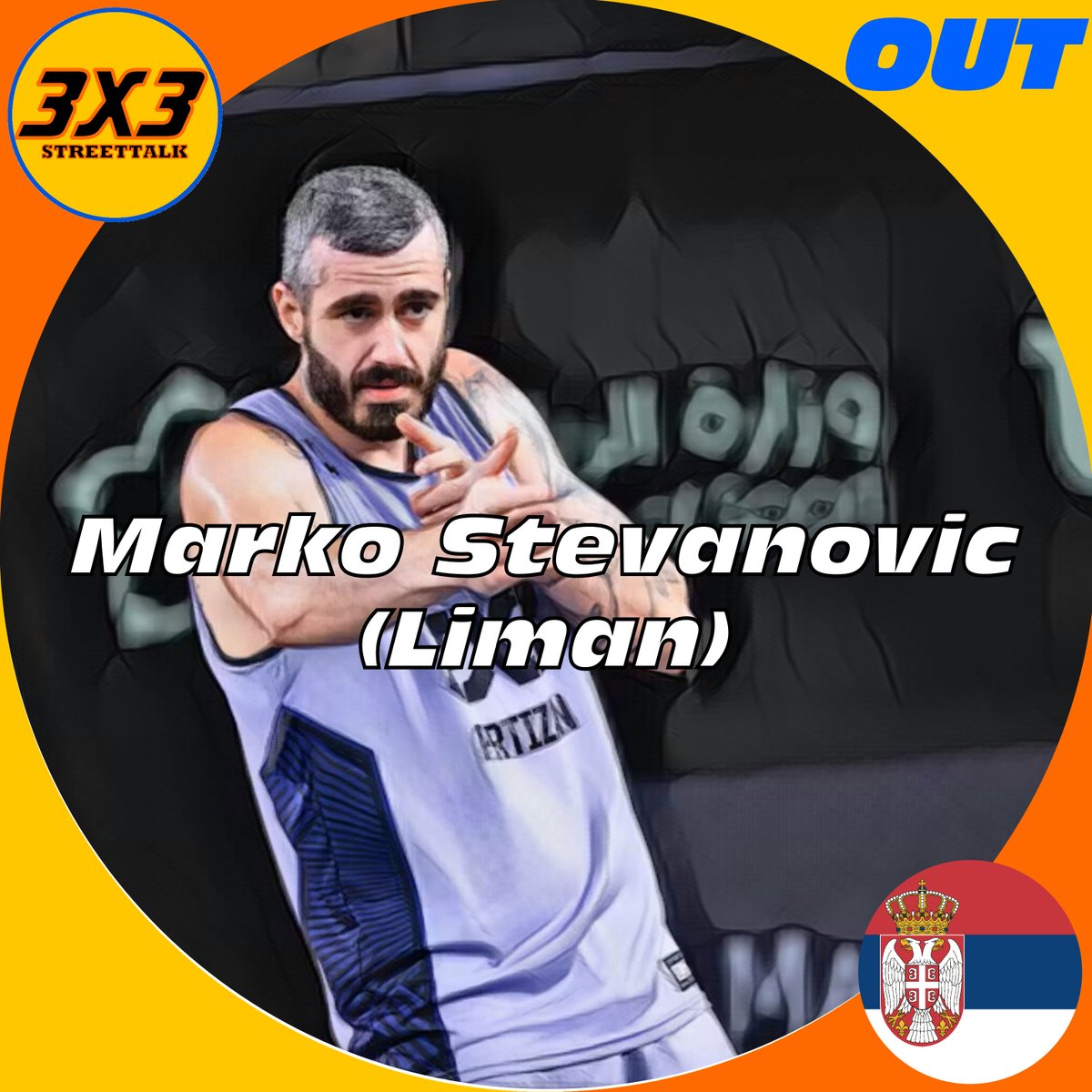 Partizan are  back with a new lineup. Marko Stevanovic has left to join Liman,  his spot on the roster will be filled by Milos Supica from Hangzhou. #3x3wt #3x3 #3x3basketball #FIBA3x3 #3x3WTUtsunomiya