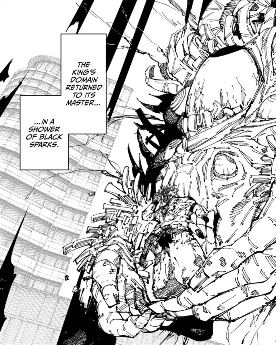 shonenjump's tweet photo. How does Yuji Itadori develop so rapidly?!

Read Jujutsu Kaisen, Ch. 258 in Shonen Jump for free! https://t.co/wBgJFcXUDw https://t.co/PFgpaYaBxf