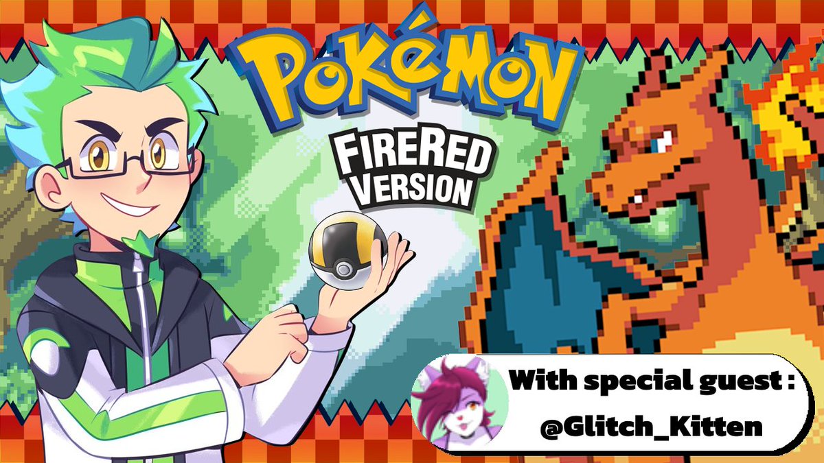 🔴L i v e | Pokémon Fire Red We're back with more Fire Red! Aiming for the 3rd & 4th badges tonight! And around 10pm EST I'll have the lovely @VoidFeline joining me for co-commentary! 🔥🔥🔥🔥🔥🔥 🔥Let's do this🔥 🔥🔥🔥🔥🔥🔥 💜Twitch down below~! 💜