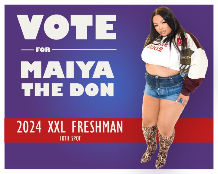 vote for me for the @xxl freshman class of 2024 10th spot!!! you can vote once per hour mafia!! text me “XXL” if you want to be reminded to vote every hour 347-802-1597 ❤️‍🔥 xxlmag.com/10th-spot/