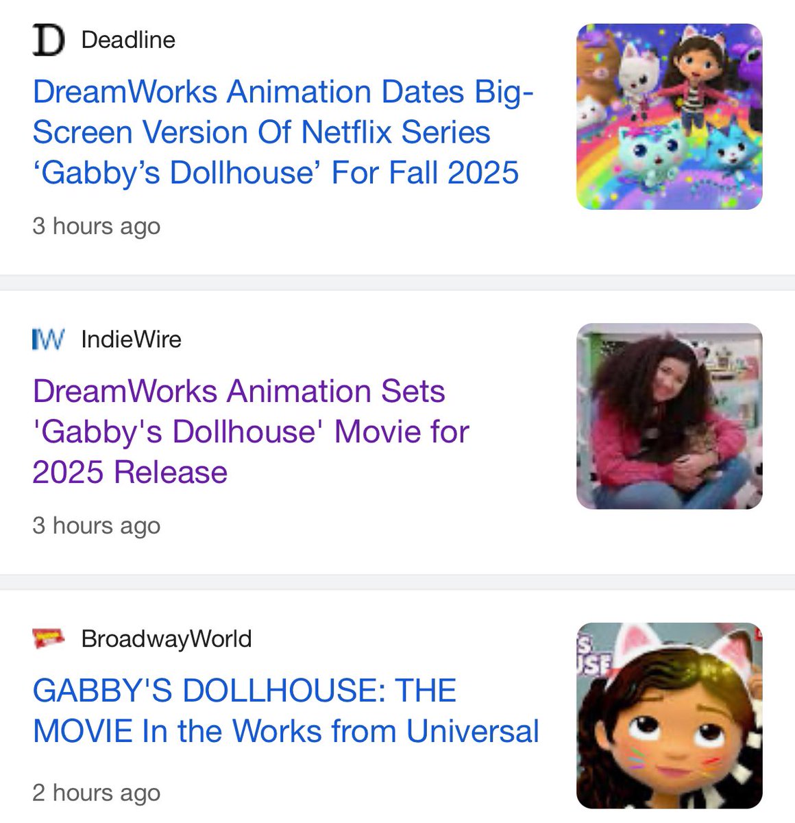Just announced today! I have been working this project as a visual development artist🐈💕 #Gabbysdollhouse #Dreamworks
