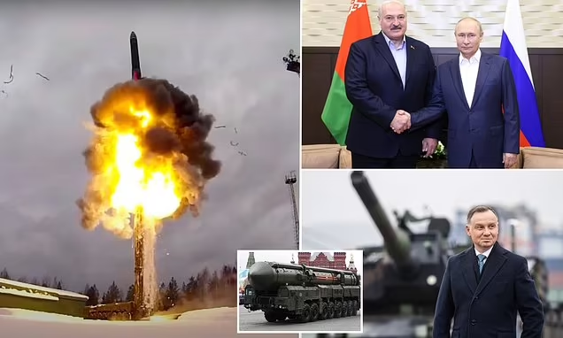 BREAKING NOW: ⚠️ Russia threatens STRIKES ON POLAND – Identifies NATO Nuclear Sites as 'Primary Targets.' DEVELOPING.. Belarus Leader Cautions of 'Apocalypse.' Russian Deputy Foreign Minister Sergei Ryabkov stated today that NATO nuclear weapons deployed in Poland