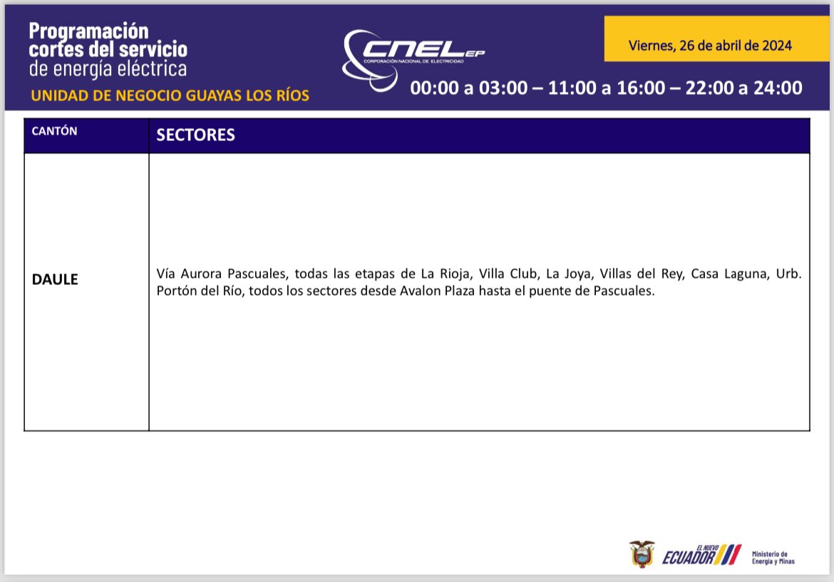 bolosalazar's tweet photo. @CNEL_EP Me pude bajar el PDF https://t.co/m0nu9O1wRS