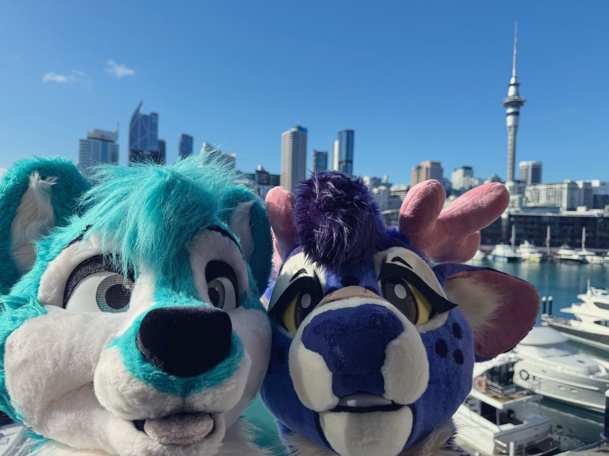 Now that we’re back from New Zealand and FurDU, it’s time to focus on FWA! Busy month. 😵‍💫